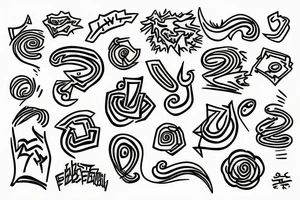 depression, anxiety, adhd tattoo idea
