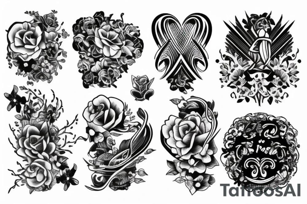 Use 6 and 4 tattoo idea