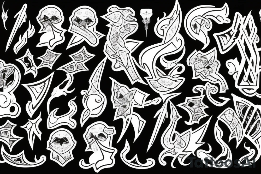Excalibur tattoo idea