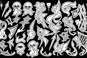 Excalibur tattoo idea