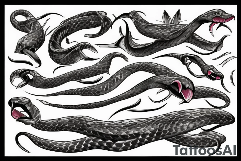 viper tattoo idea