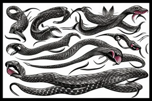 viper tattoo idea
