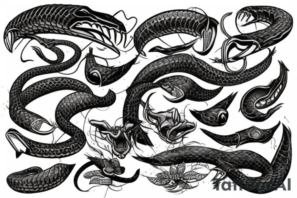 viper tattoo idea