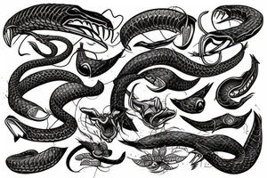 viper tattoo idea
