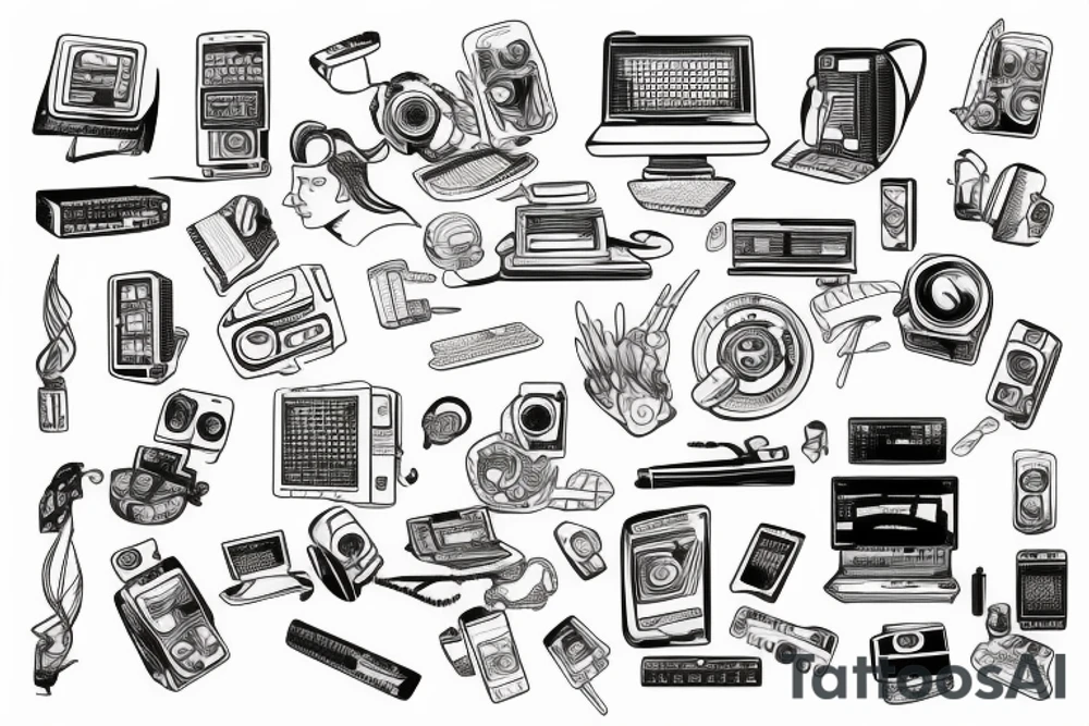 Information technology tattoo idea