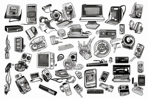Information technology tattoo idea