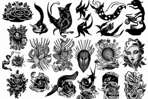 Буквы SMOL tattoo idea