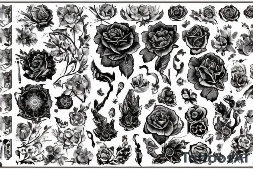 Бумеранг, половина из которого украшена перьями птицами tattoo idea