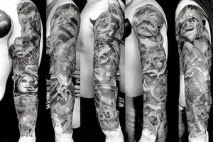Salvation lies victory tattoo idea