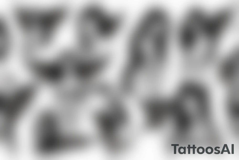 Army of angels with spares tattoo idea