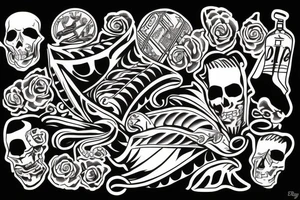 Latinos tattoo idea