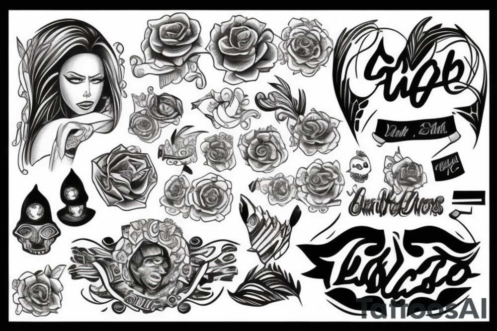 Latinos tattoo idea
