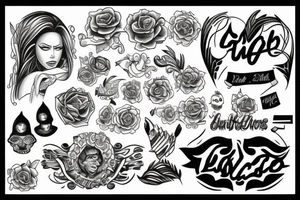 Latinos tattoo idea