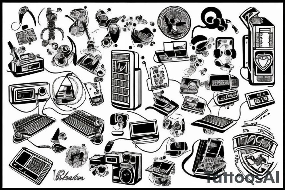 Information technology tattoo idea