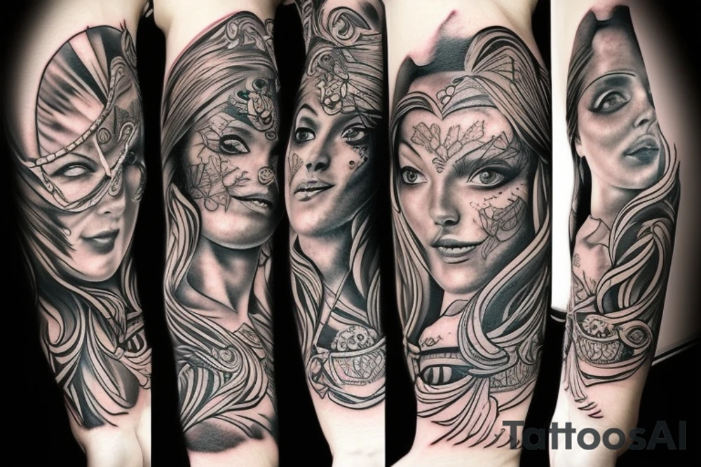 Warrior tattoo idea