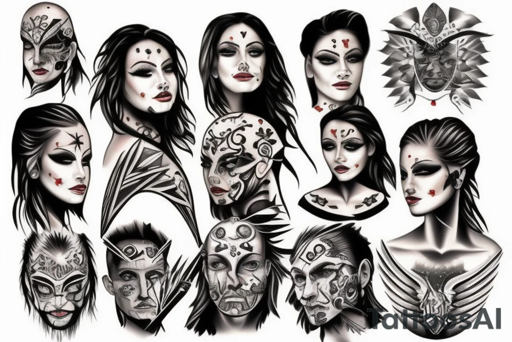 Warrior tattoo idea