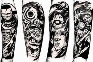 himeno chainsaw man tattoo idea