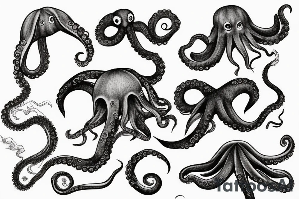 Octopus tattoo idea