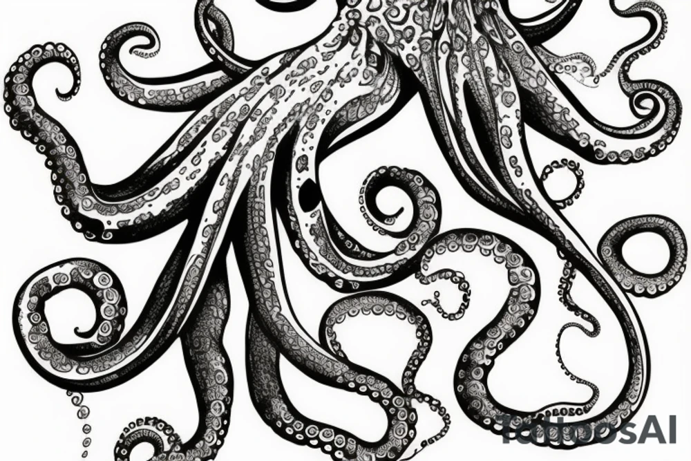 Octopus tattoo idea
