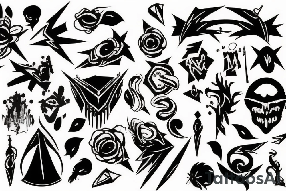 goth tattoo idea