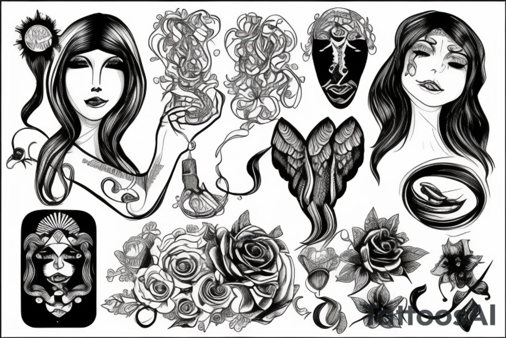 Libra tattoo idea