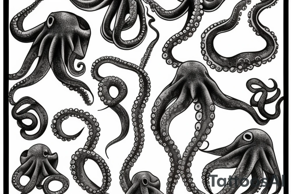 Octopus tattoo idea
