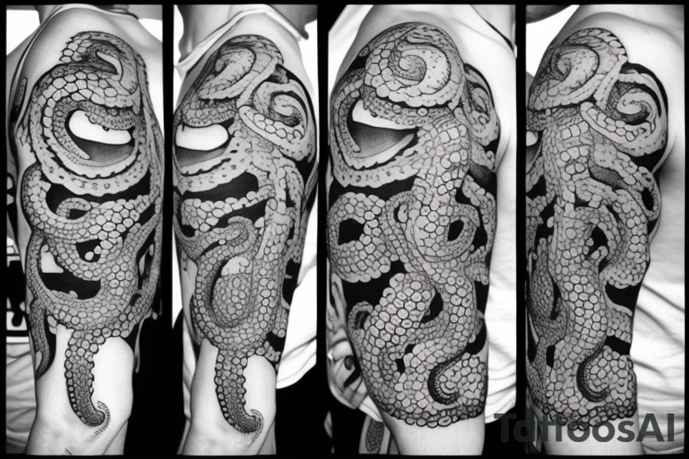 Octopus tattoo idea