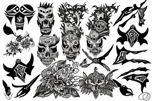 goth tattoo idea