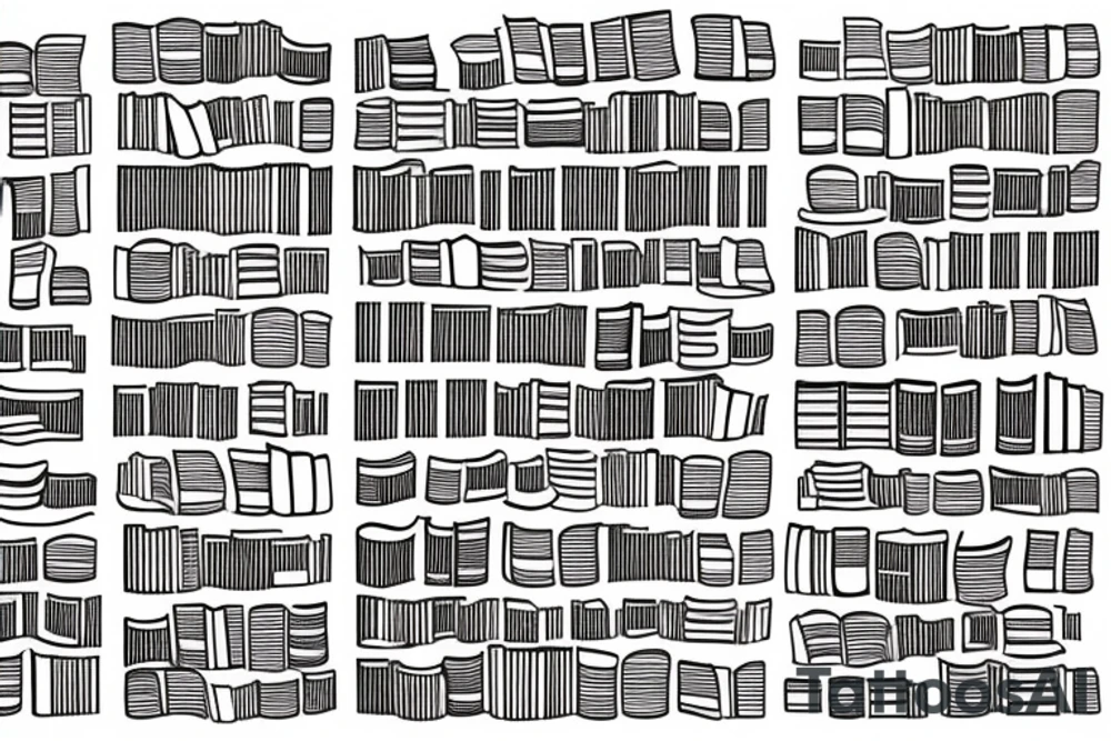 books tattoo idea