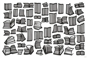 books tattoo idea