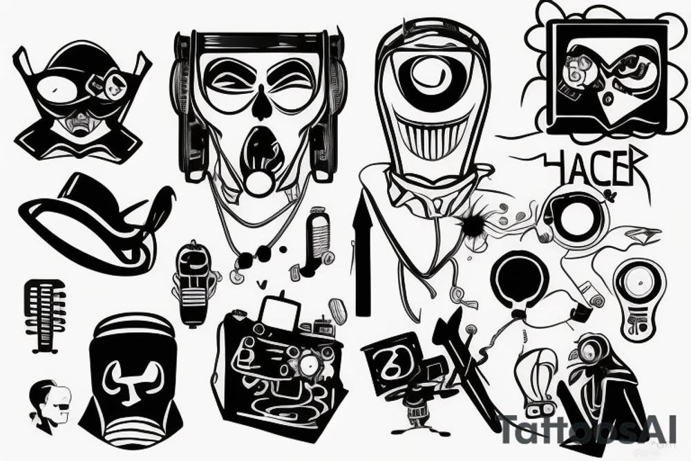 hacker tattoo idea