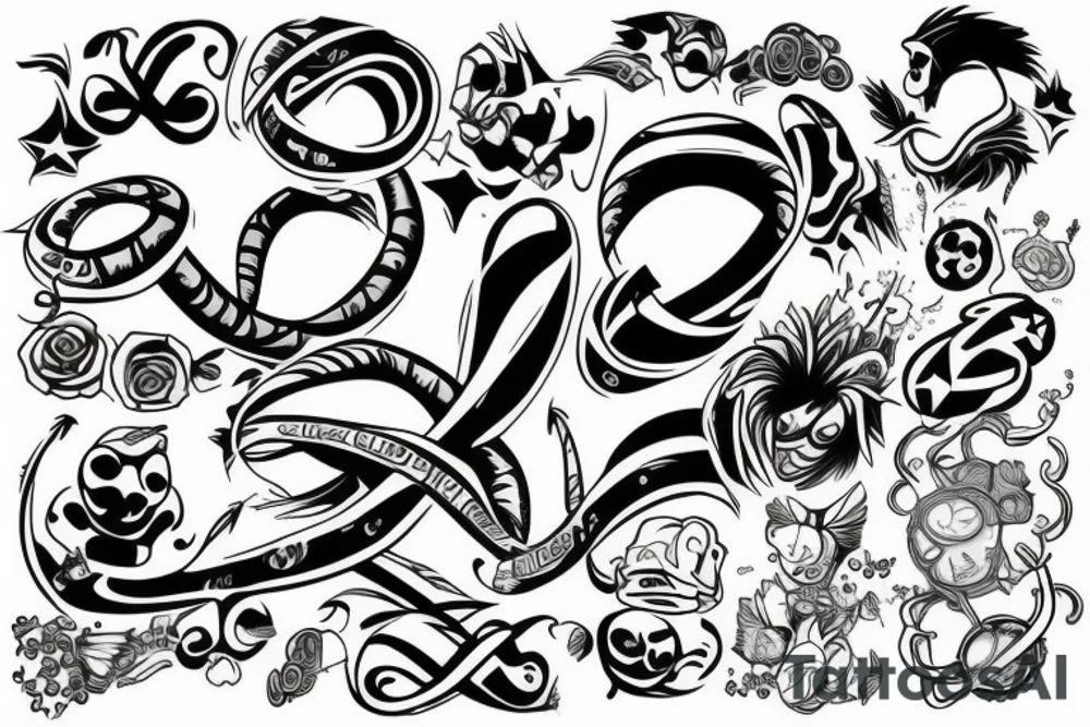 infinity tattoo idea