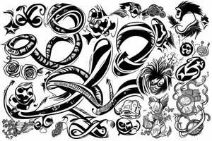 infinity tattoo idea