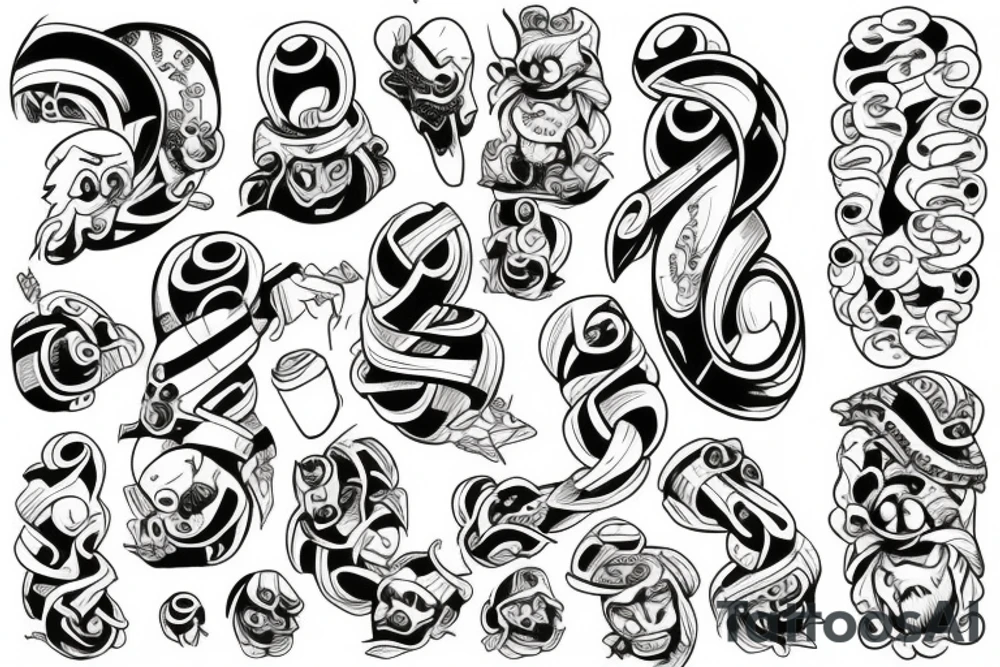 infinity tattoo idea