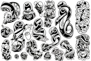 infinity tattoo idea