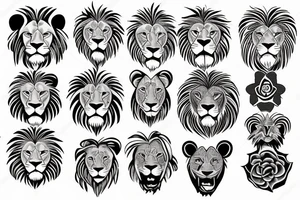 Lion new tattoo idea