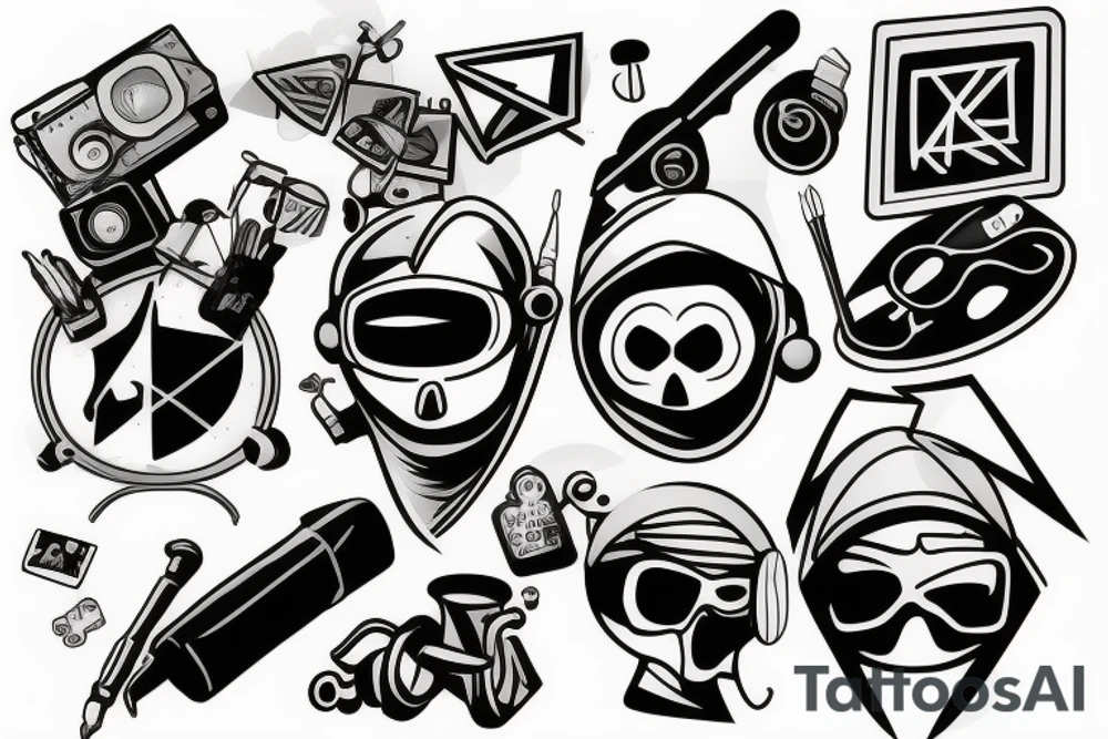 hacker tattoo idea