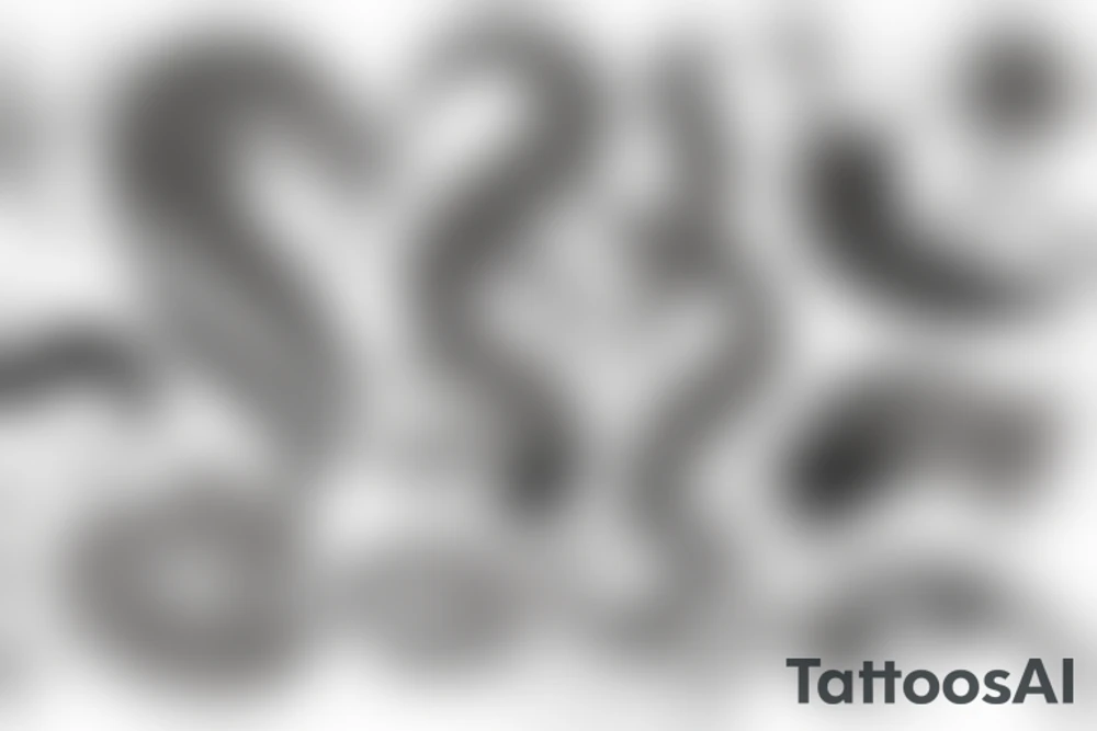Scales tattoo idea