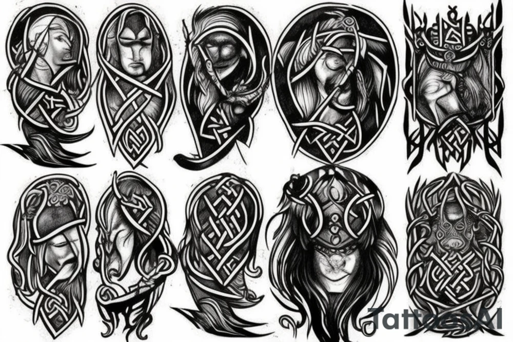 Norse mythology tattoo idea