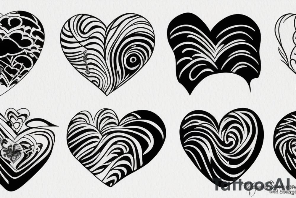 Heart tattoo idea
