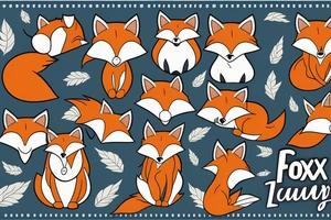 fox in leafs tattoo idea