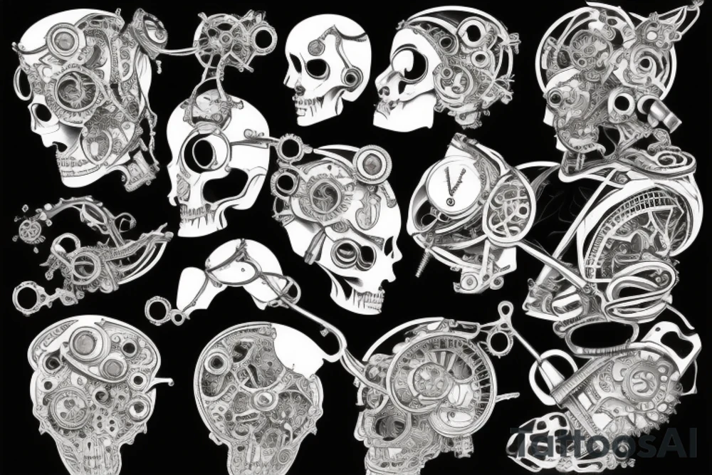 Steampunk tattoo idea