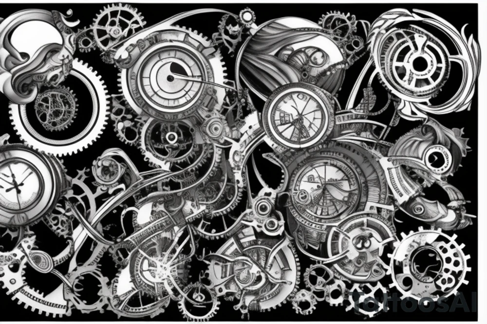 Steampunk tattoo idea