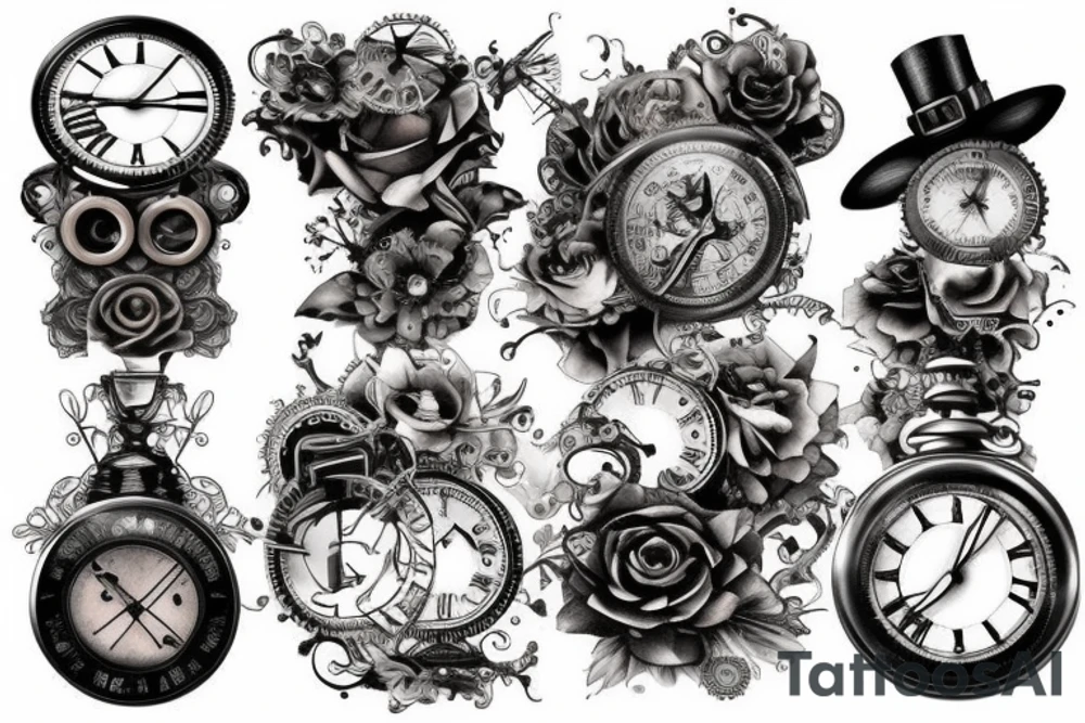 Steampunk tattoo idea