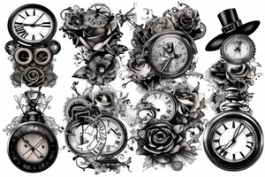 Steampunk tattoo idea