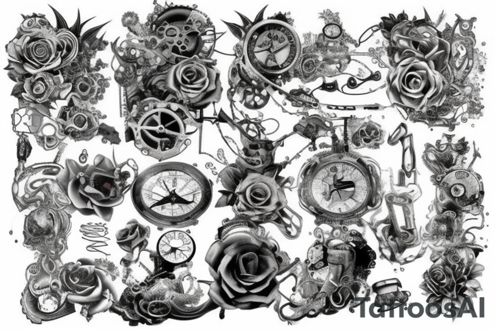 Steampunk tattoo idea