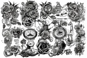Steampunk tattoo idea
