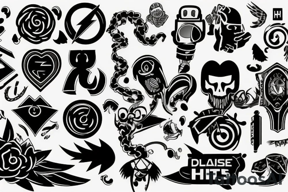 PHP JS HTML tattoo idea