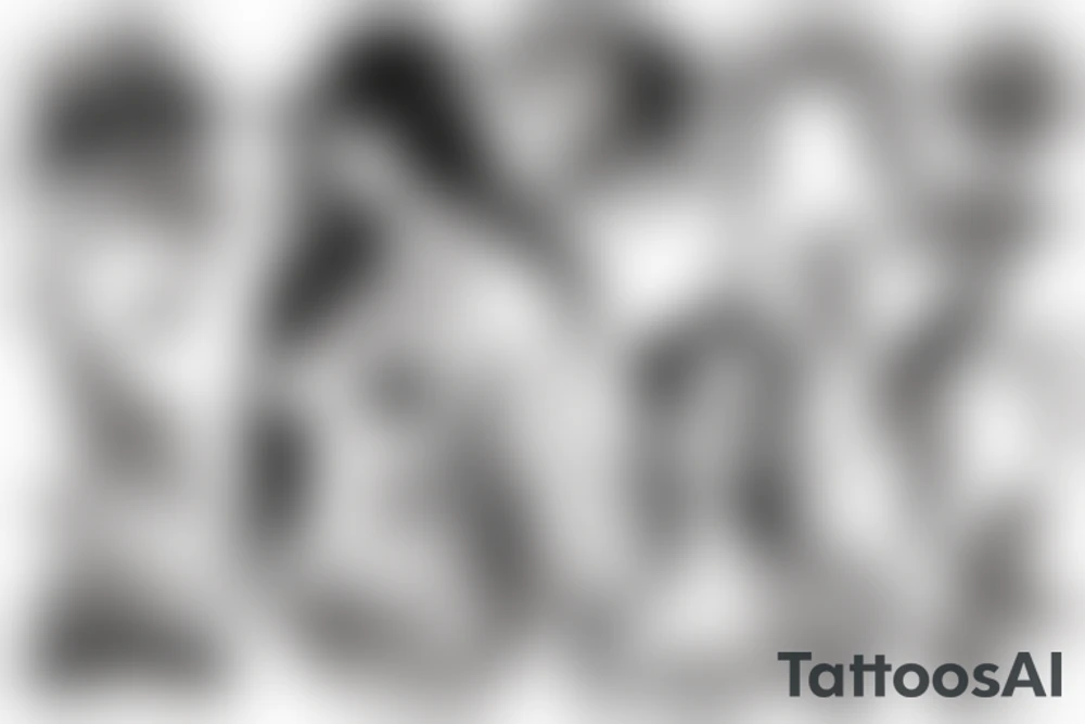 woman holding cap under her head 
topless tattoo idea