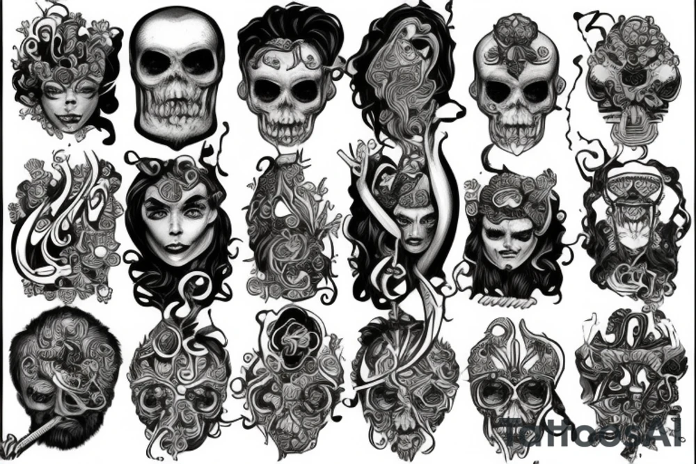 Meduza greec mixology’s tattoo idea